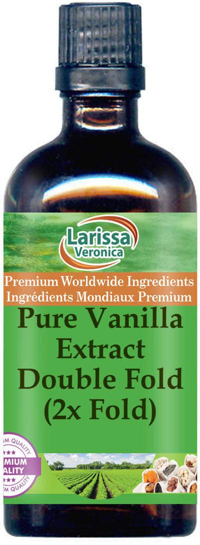 Amazon.com : Pure Vanilla Extract Double Fold (2x Fold) (1 oz, ZIN